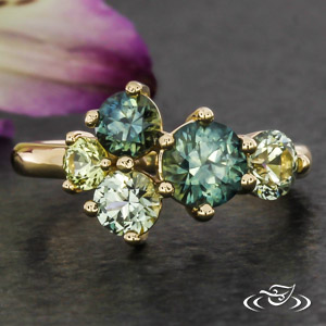 Custom hotsell cluster ring
